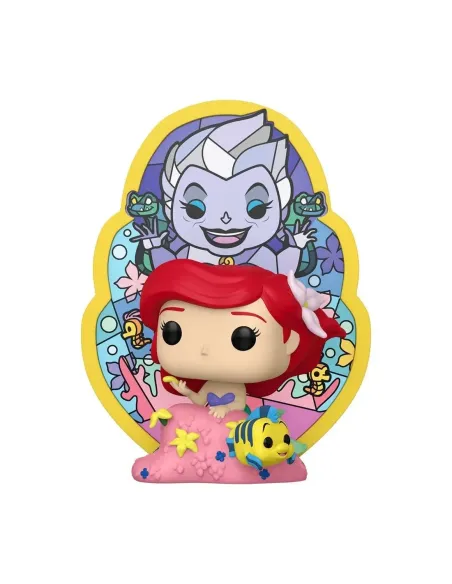 Funko pop deluxe little mermaid ariel (glass)