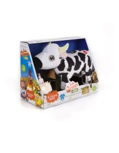 Peluche musical bandai vaca lola