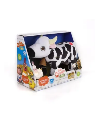 Peluche musical bandai vaca lola