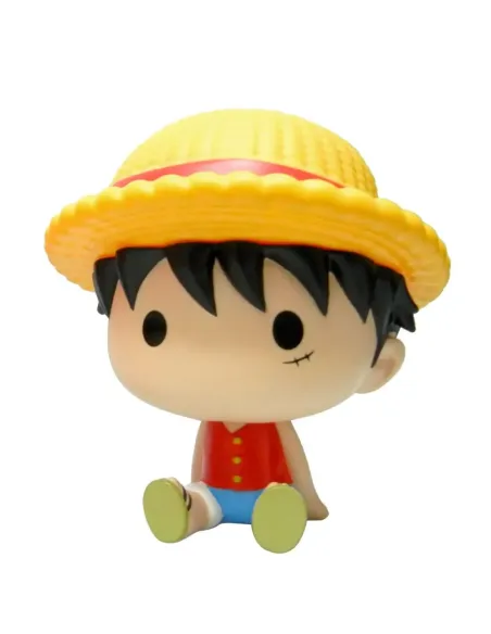 Figura hucha plastoy one piece luffy chibi