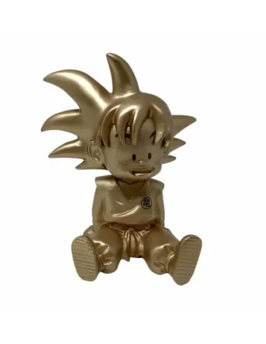 Figura hucha plastoy dragon ball son goku dorado