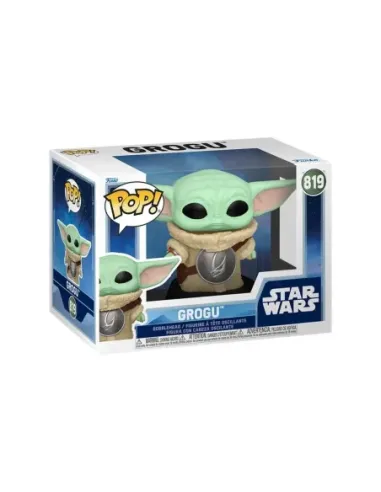 Funko pop star wars grogu with mudhorn chest armor