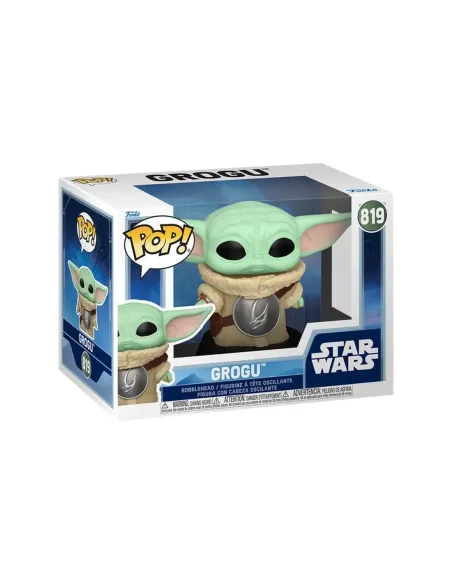 Funko pop star wars grogu with mudhorn chest armor
