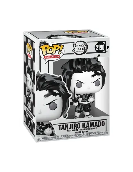 Funko pop animation demon slayer tanjiro (sumi - ink)