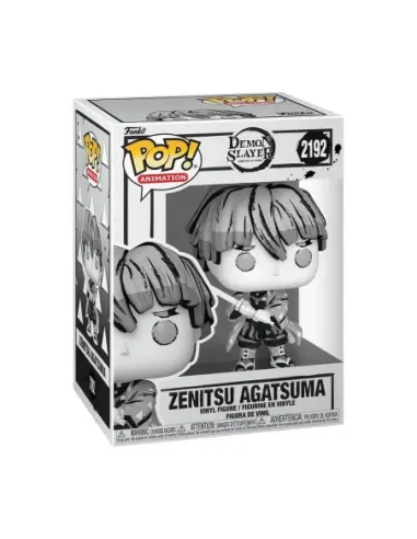 Funko pop animation demon slayer zenitsu (sumi - ink)