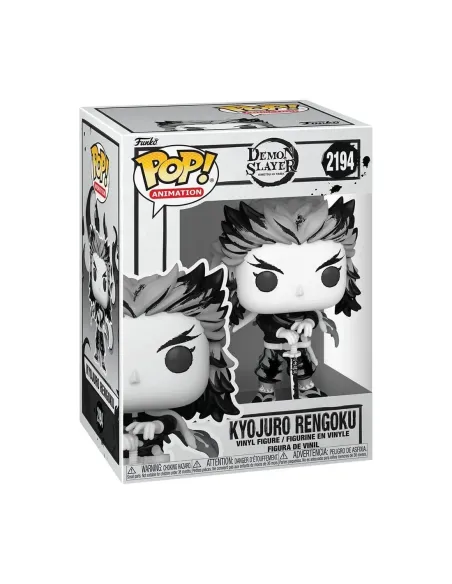 Funko pop animation demon slayer rengoku (sumi - ink)