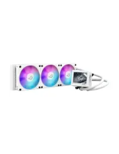 Kit refrigeracion liquida asus rog ryujin iii 360 argb extrema 3x 120mm blanca