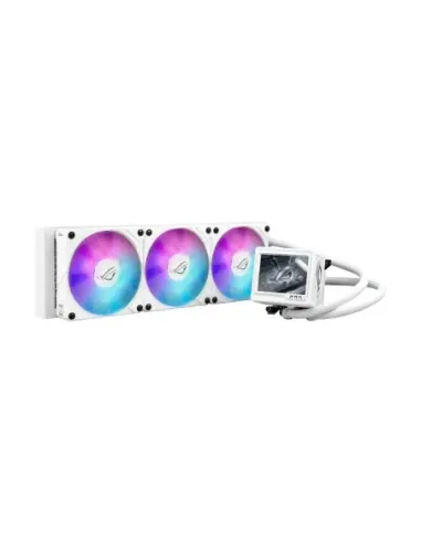 Kit refrigeracion liquida asus rog ryujin iii 360 argb extrema 3x 120mm blanca