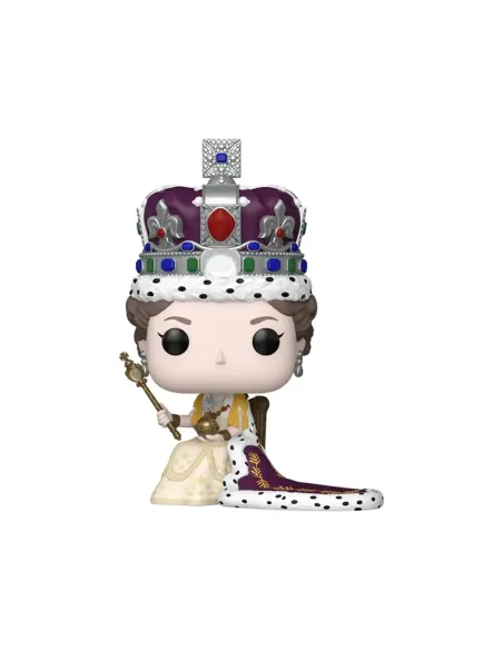 Funko pop premium reina isabel ii (coronacion)