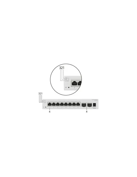 HUAWEI S210-24T2J (24*10/100/1000BASE-T PORTS, 2*2.5GE SFP PORTS, BUILT-IN AC POWER, FANLESS)