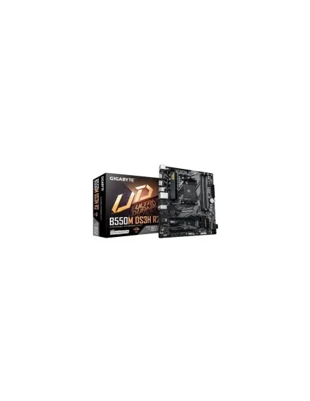 Placa Base Gigabyte B550M DS3H R2 Socket AM4/ DDR4/ PCIe 4.0/ Micro ATX