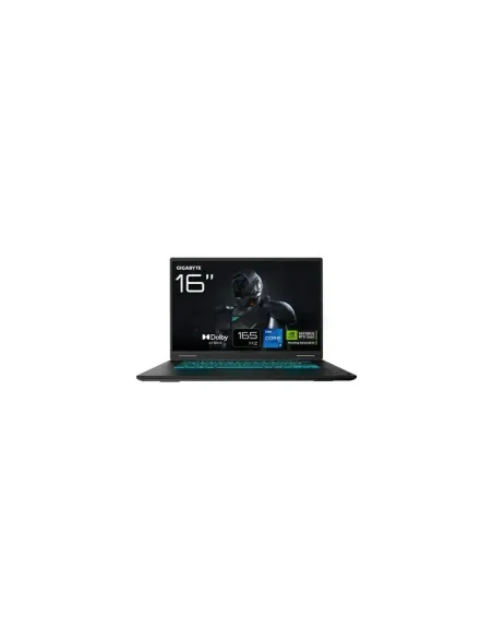 GIGABYTE PORTATIL GAMING A16 CVHI3ES864SD,RPL I7-13620H,32GB DDR5,SSD 1TB,16” FHD 165Hz,RTX5070/8GB,W11HOME