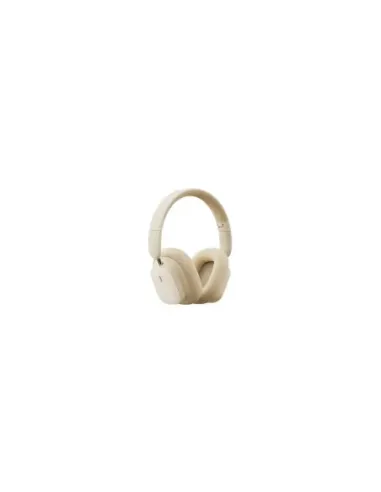 BASEUS BOWIE H1I NOISE-CANCELLATION WIRELESS HEADPHONES STELLAR WHITE