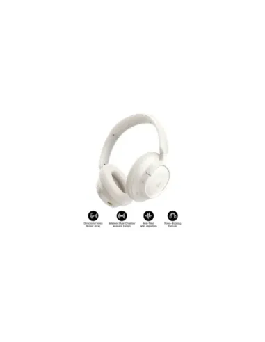 OS-BASEUS BASS BH1 NC WIRELESS NOISE CANCELLING HEADPHONES STARLIGHT OFF-WHITE