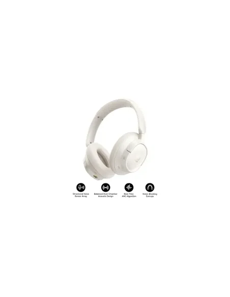 OS-BASEUS BASS BH1 NC WIRELESS NOISE CANCELLING HEADPHONES STARLIGHT OFF-WHITE