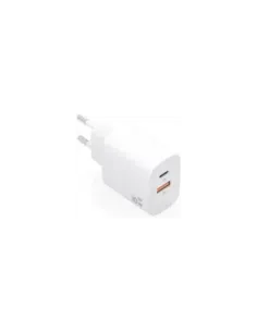 Cargador de Pared GaN Aisens A110-0952/ 1xUSB Tipo-C/ 1xUSB/ 30W/ Blanco