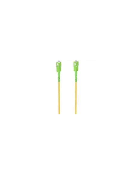 Cable de Fibra Óptica G657A2 3.0 9/125 SMF Aisens A152-0981/ LSZH/ 3m/ Amarillo