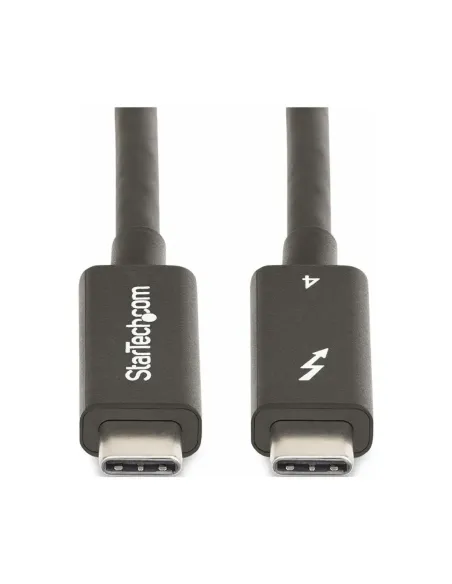 Cable usb tipo c startech 2m -  macho - macho -  negro