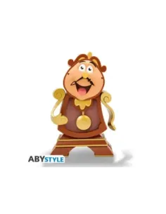 Figura hucha abystyle disney la bella y la bestia cogsworth