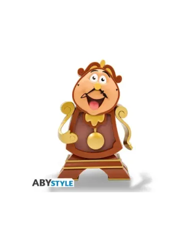 Figura hucha abystyle disney la bella y la bestia cogsworth