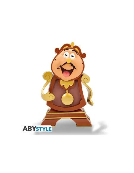 Figura hucha abystyle disney la bella y la bestia cogsworth