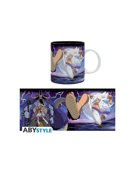 Taza one piece luffy vs kaidou 320 ml