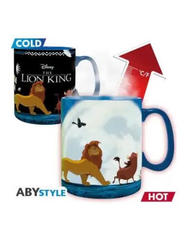Taza termica abystyle disney el rey leon 460ml