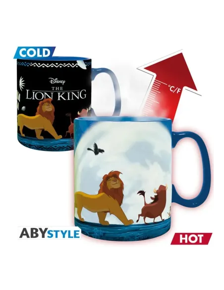 Taza termica abystyle disney el rey leon 460ml