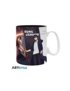 Taza abystyle solo leveling jinwoo & igris