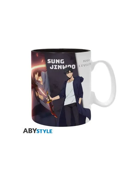 Taza abystyle solo leveling jinwoo & igris