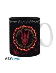 Taza abystyle el señor de los anillos sauron 460ml