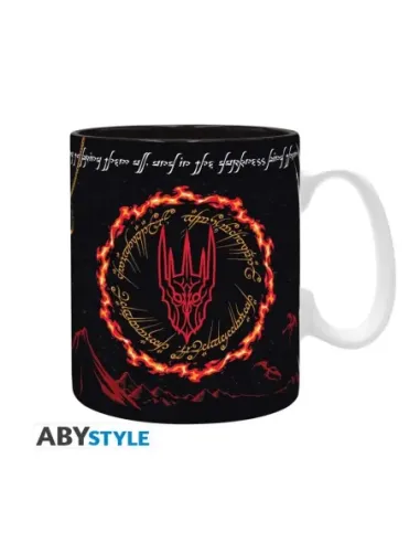 Taza abystyle el señor de los anillos sauron 460ml