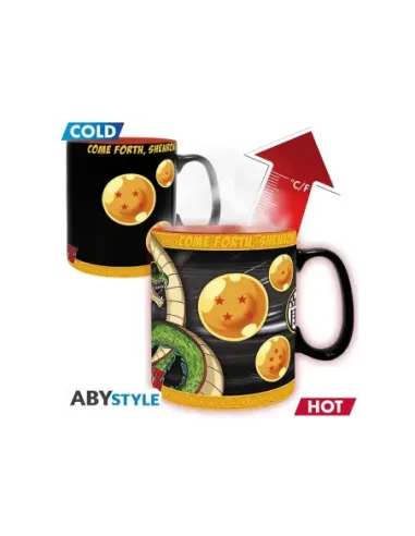 Taza termocolora dragon ball z shenron 460 ml