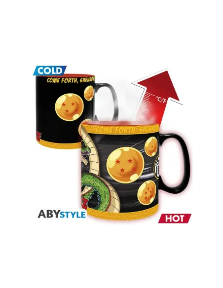 Taza termocolora dragon ball z shenron 460 ml