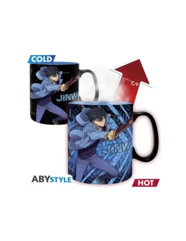 Taza termocolora solo leveling jinwoo e igris