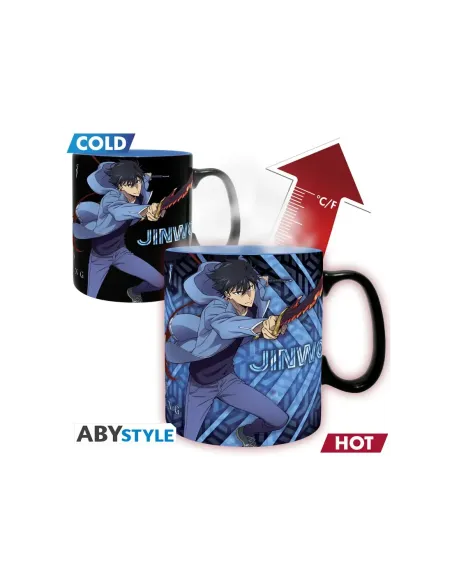 Taza termocolora solo leveling jinwoo e igris