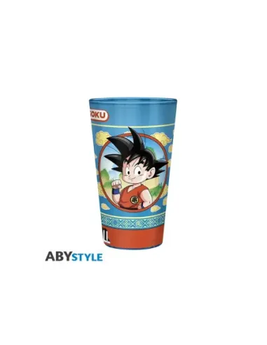 Vaso grande abystyle dragon ball goku y la nube voladora 400 ml