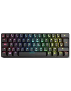 Teclado mini krom gaming kluster rgb wireless