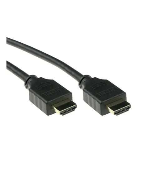 Cable hdmi 4k uhd act connectivity 2m -  macho - macho -  high speed premium certificado v2.0 negro
