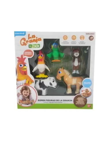 Pack 5 super figuras la granja de zenon