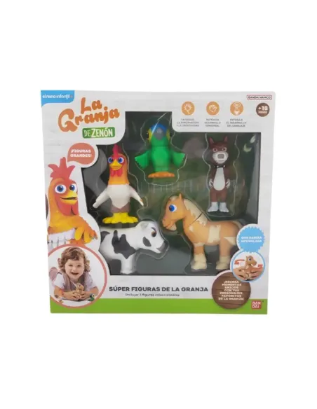 Pack 5 super figuras la granja de zenon