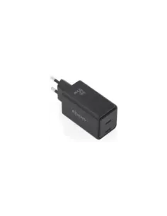 Cargador de Pared GaN Aisens ASCH-65W2P079-BK/ 2xUSB Tipo-C/ 65W/ Negro
