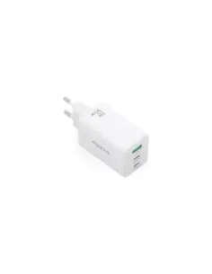 Cargador de Pared GaN Aisens ASCH-65W3P072-W/ 2xUSB Tipo-C/ 1xUSB/ 65W/ Blanco