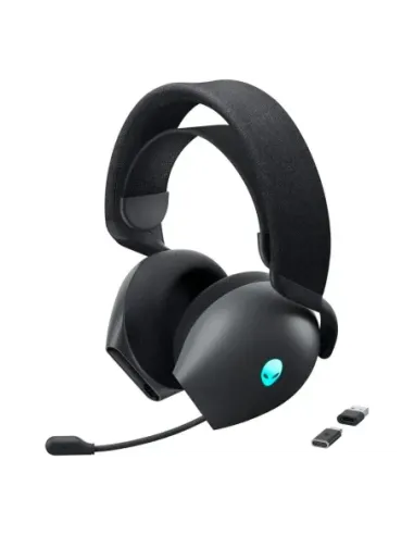 Auriculares gaming dell tri - mode inalambrico negro
