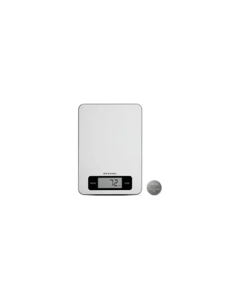 Báscula de Cocina Electrónica Grunkel BC-COOKXT/ hasta 5kg/ Plata
