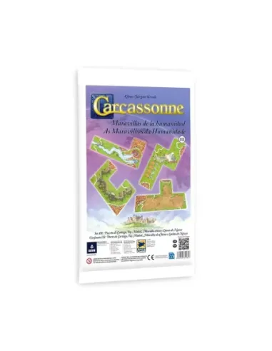 Expansión carcassonne: maravillas de la humanidad 3