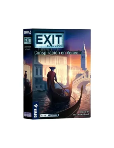 Juego de mesa exit: conspiración en venecia