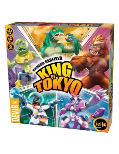 Juego de mesa devir king of tokyo pegi 8
