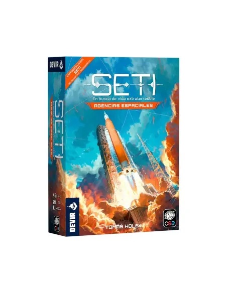 Expansión juego de mesa seti: agencias espaciales