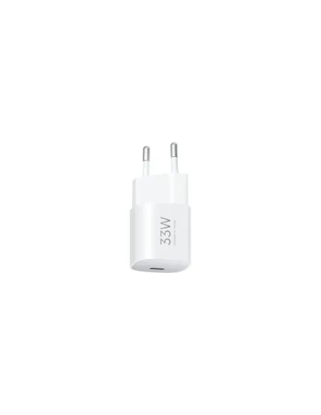 Cargador de Pared GaN Xiaomi 33W Nano Power Adapter 1xUSB Tipo-C/ 33W